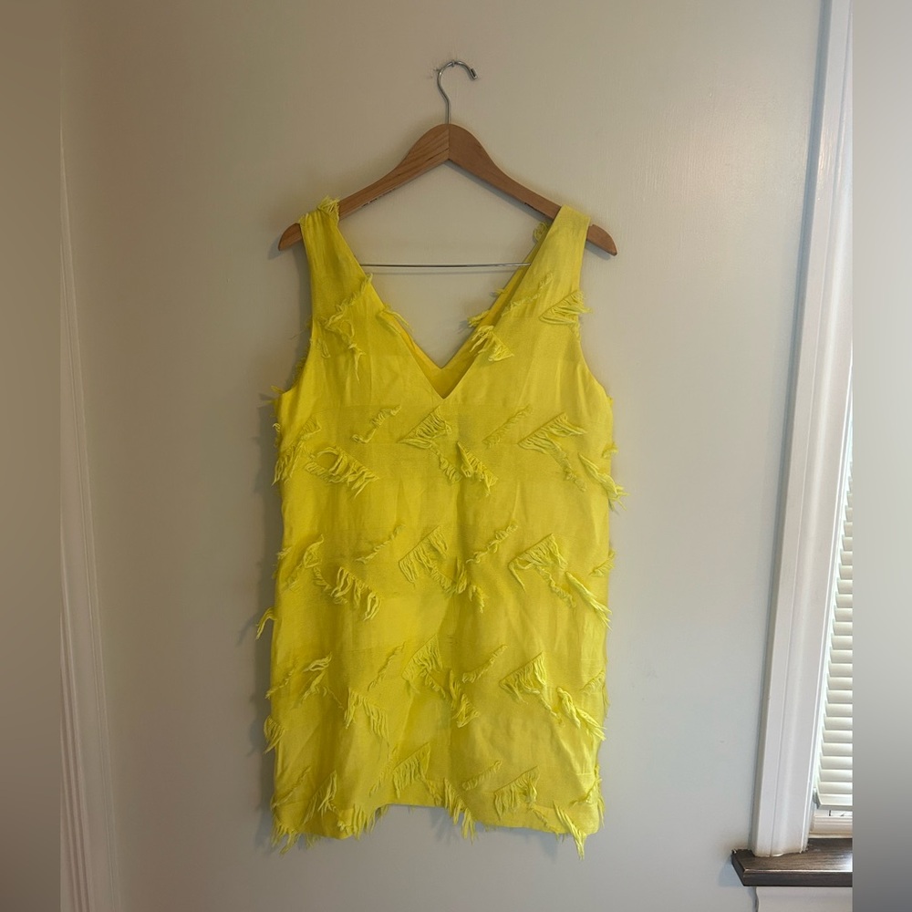 Anthropologie Maeve Fringed Dress